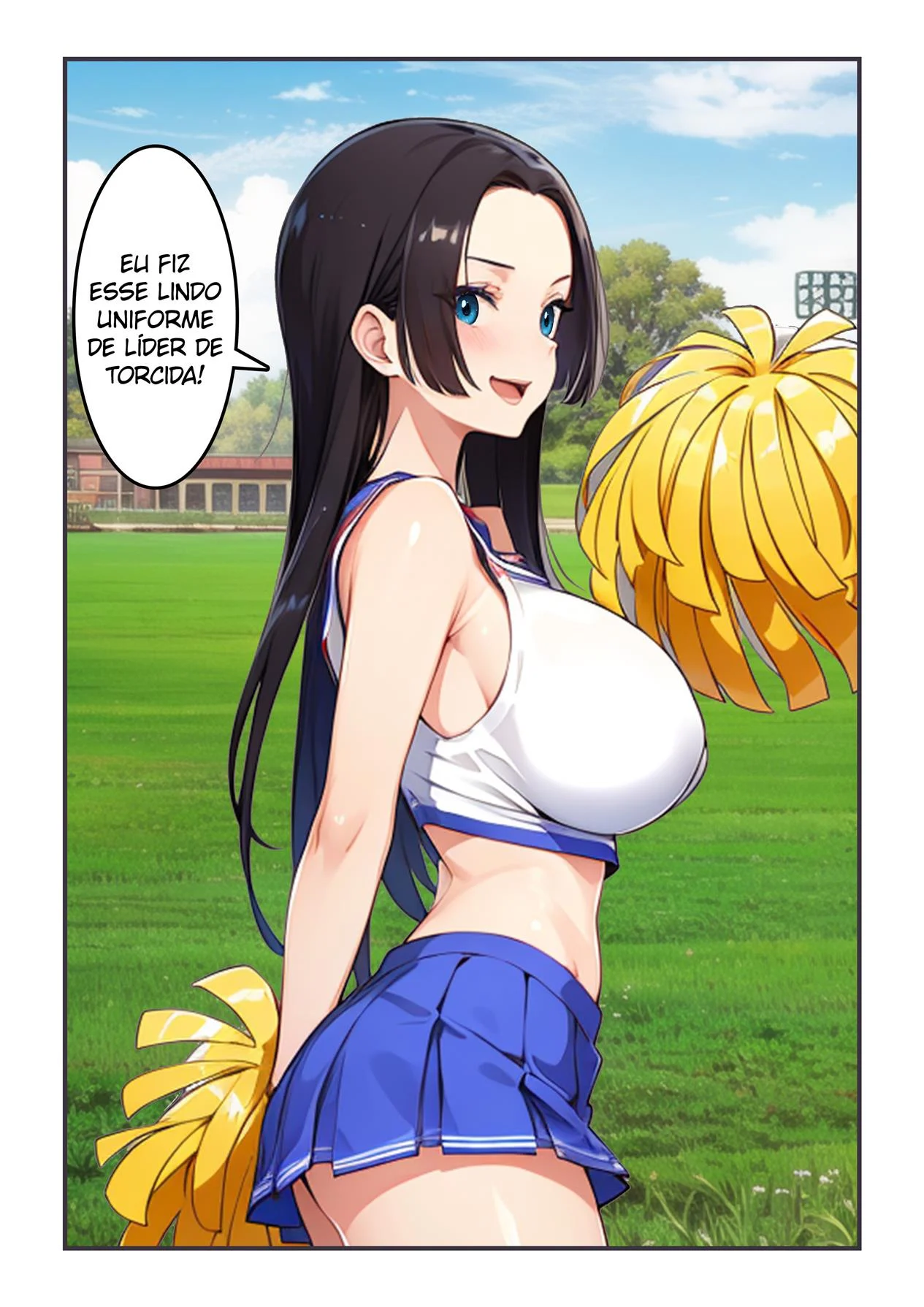 Boa Hancock Animadora de Torcida