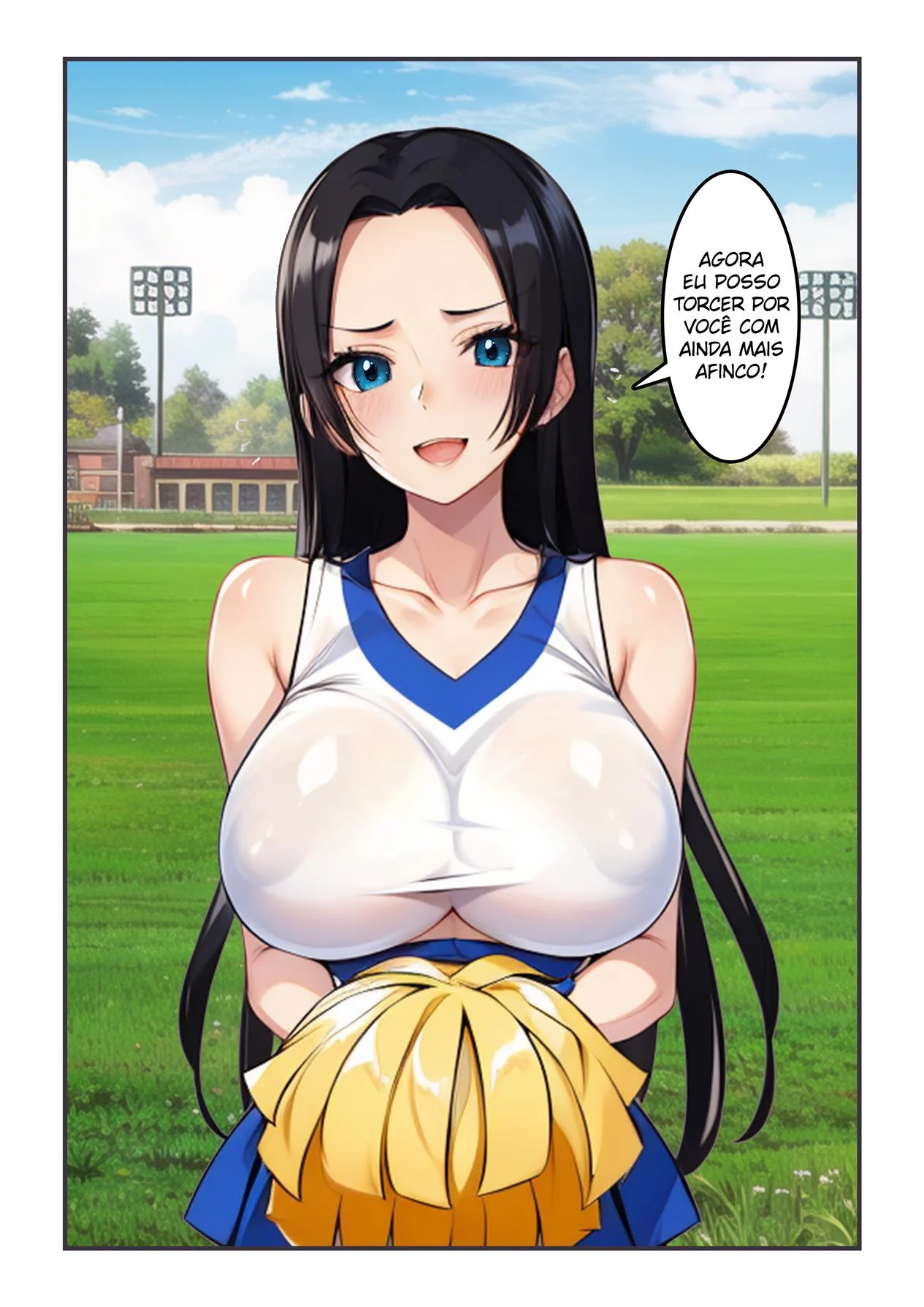 Boa Hancock Animadora de Torcida