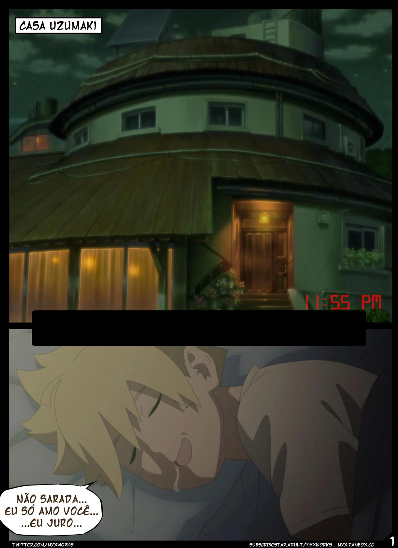Boruto conhece Kushina