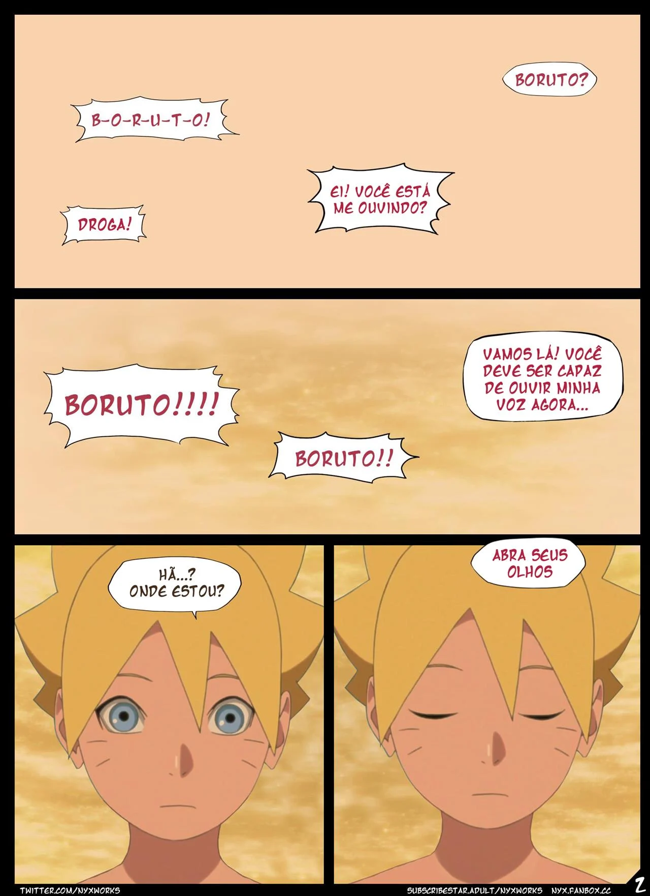 Boruto conhece Kushina