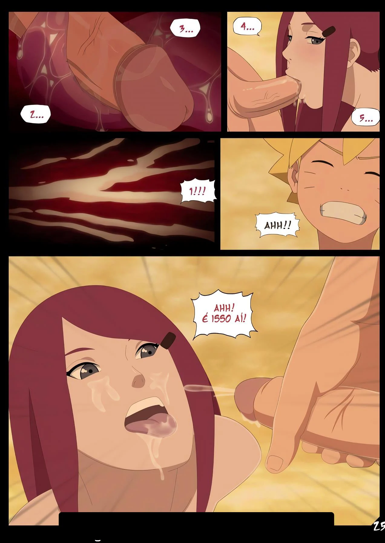 Boruto conhece Kushina