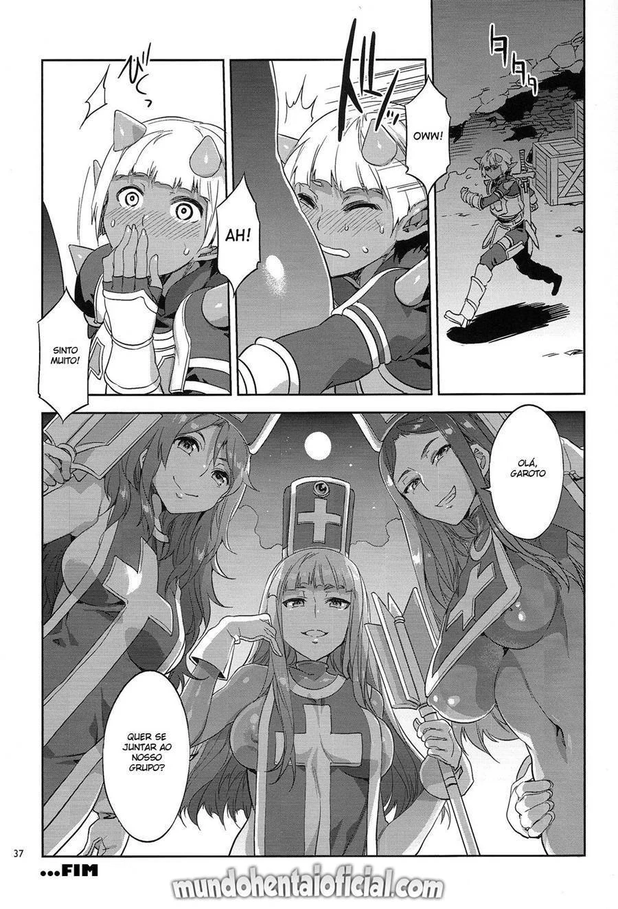 Brincadeira safada a três