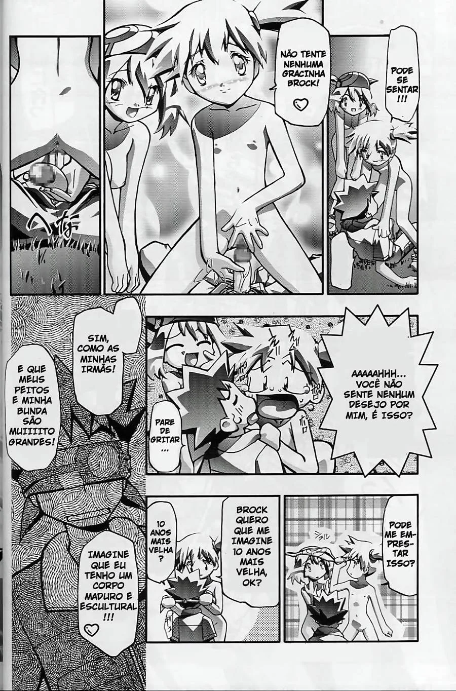 Brock fudendo a Misty