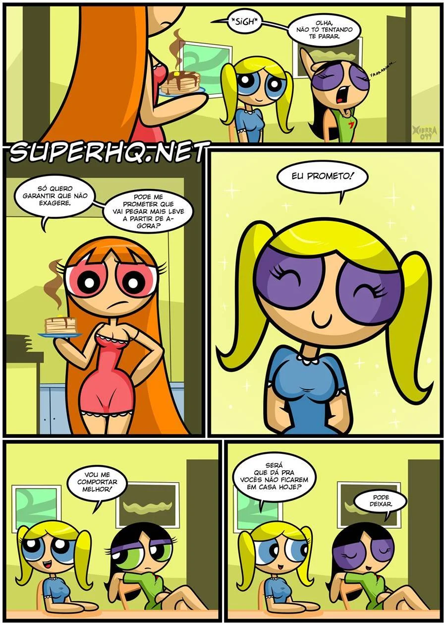 Bubbles’ Glee – Powerpuff Girls