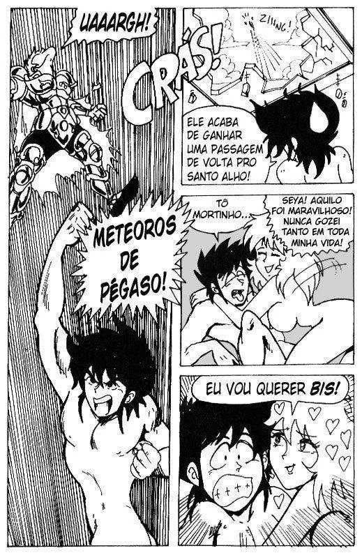 Cavaleiros do Zodíaco a procura de sexo