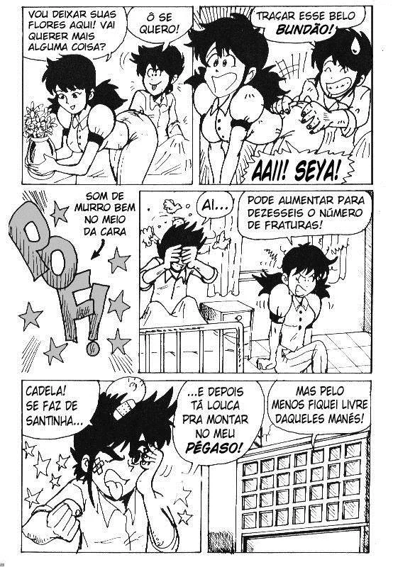 Cavaleiros do Zodíaco a procura de sexo