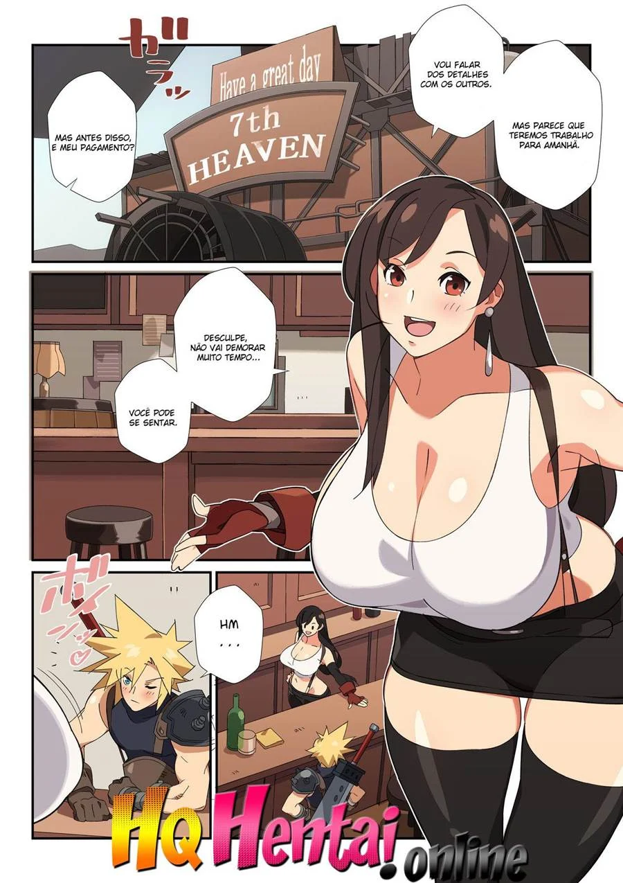 Cloud comendo Tifa – Final Fantasy Hentai