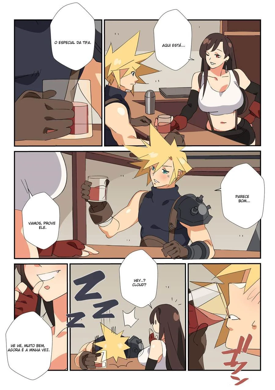 Cloud comendo Tifa – Final Fantasy Hentai