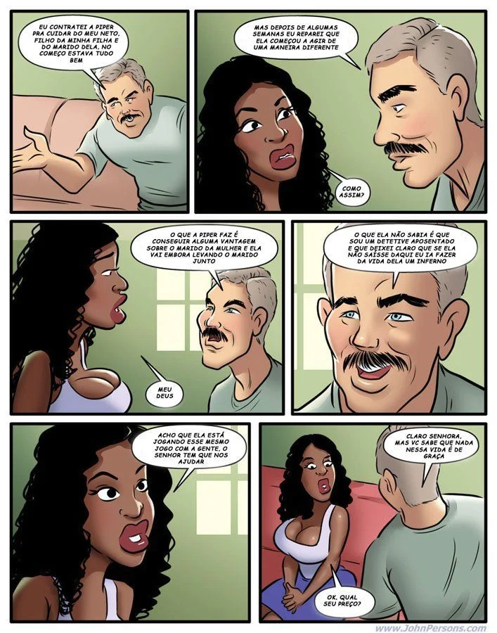 Comendo a babá novinha