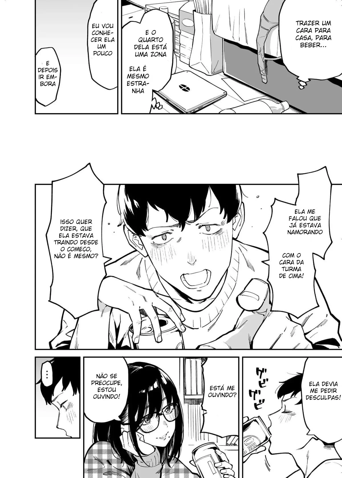 Comfortado pela Garota Desajeitada da Porta ao Lado