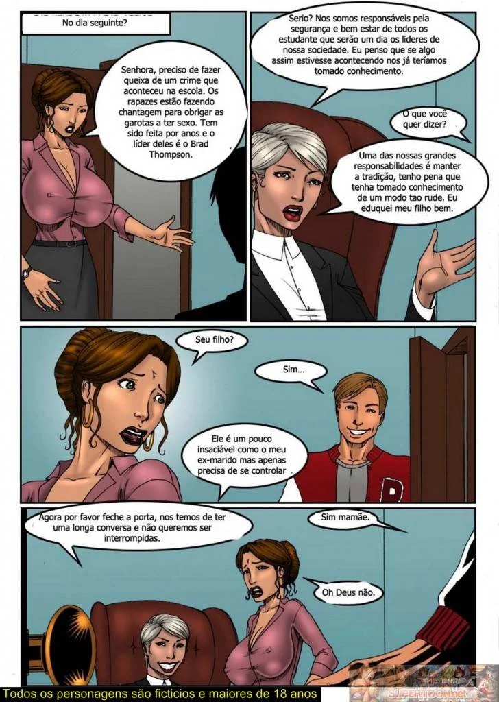 Arrombando a professora