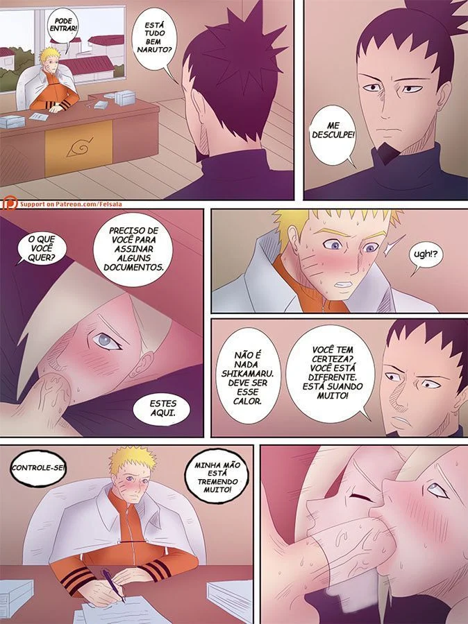 Boruto quadrinhos eróticos Naruto traindo a mamãe