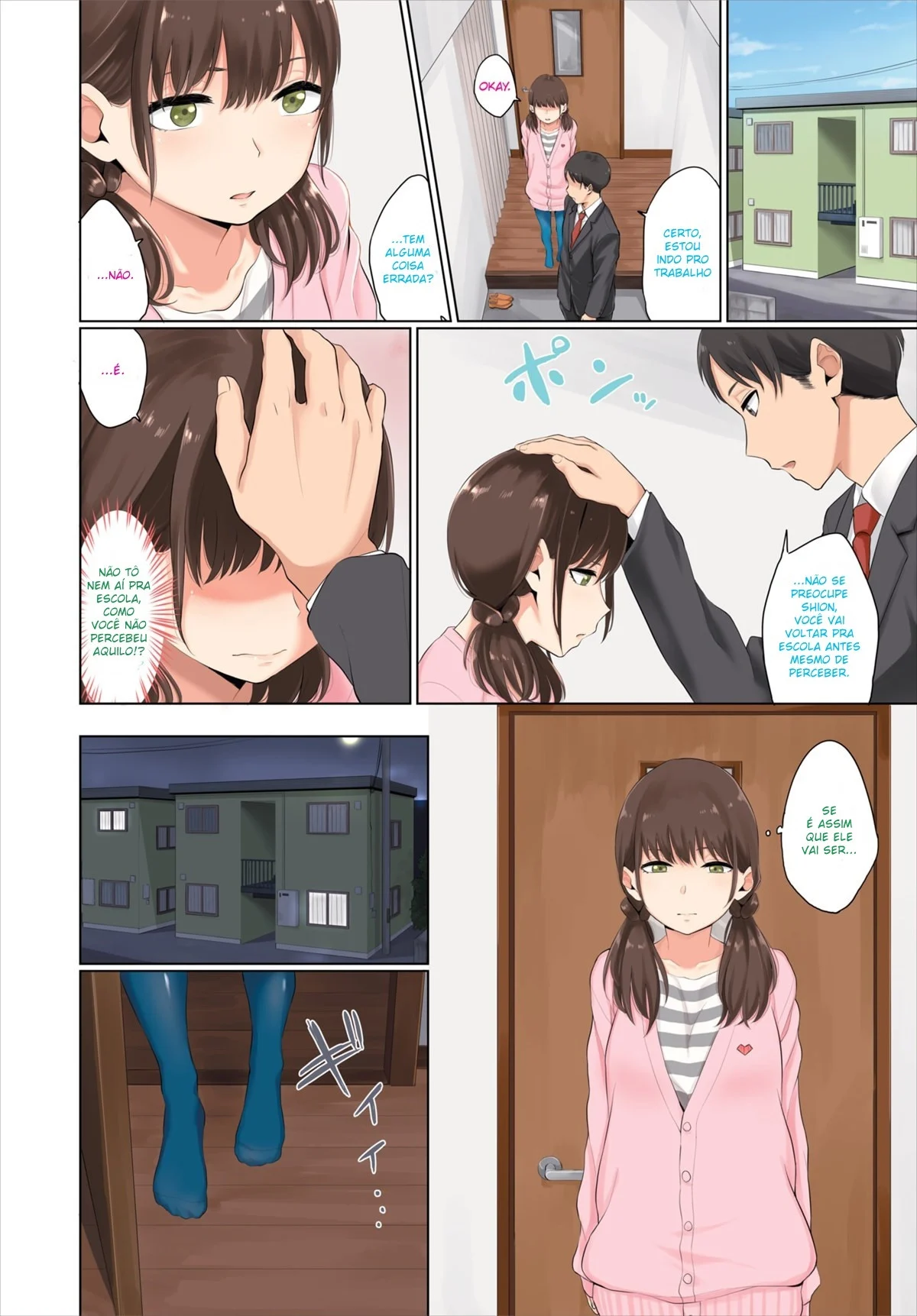 Animes manga Hentai de incesto: Comendo a irmãzinha