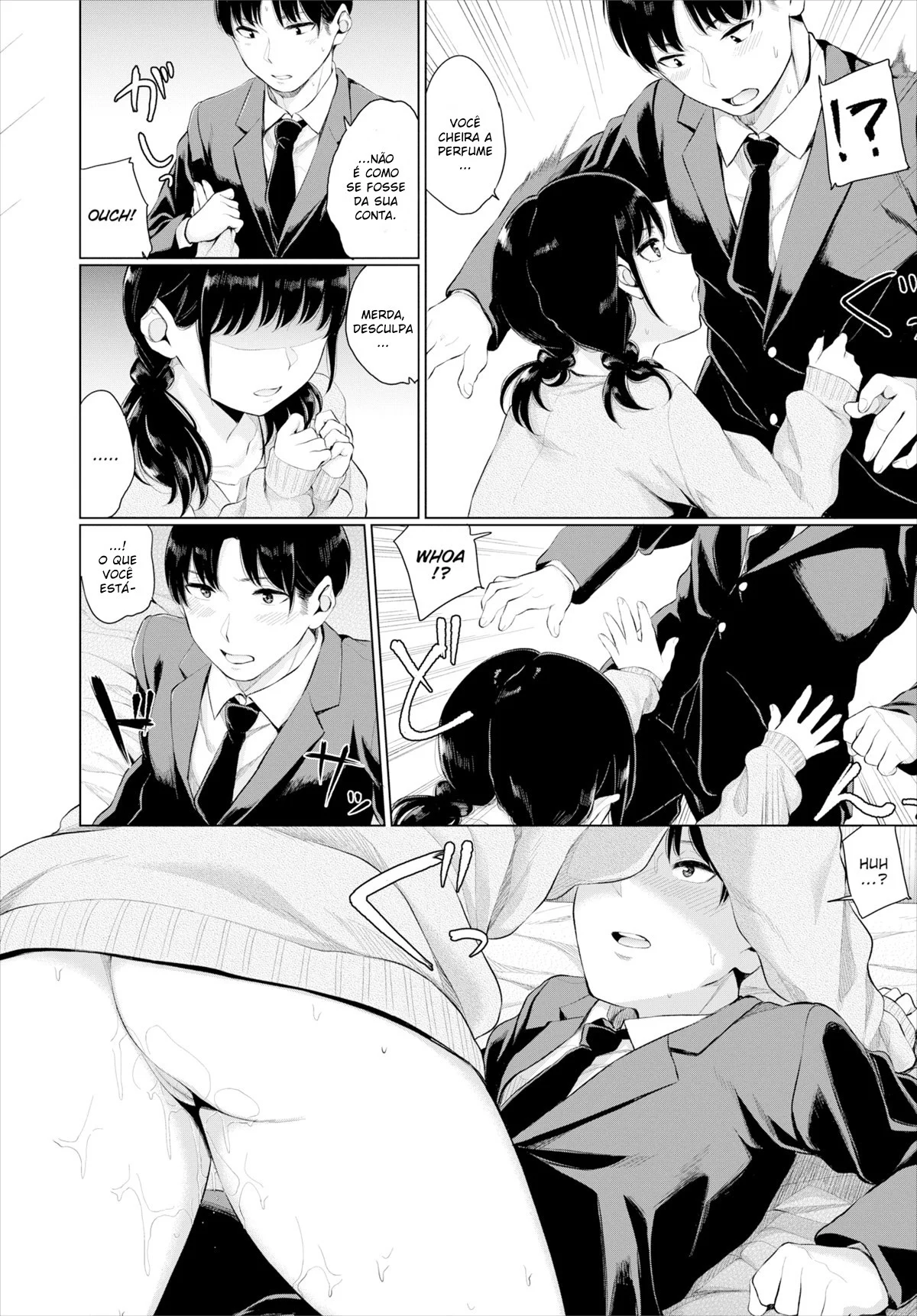 Animes manga Hentai de incesto: Comendo a irmãzinha