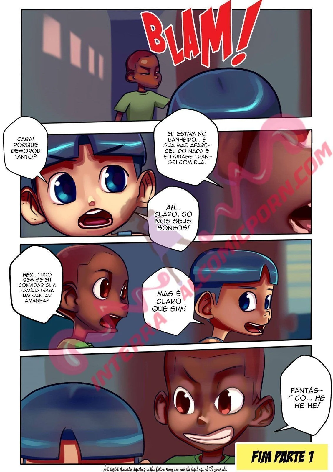 Cartoon Quadrinho Adulto De Sexo Fodendo Com Amigo Do Filho