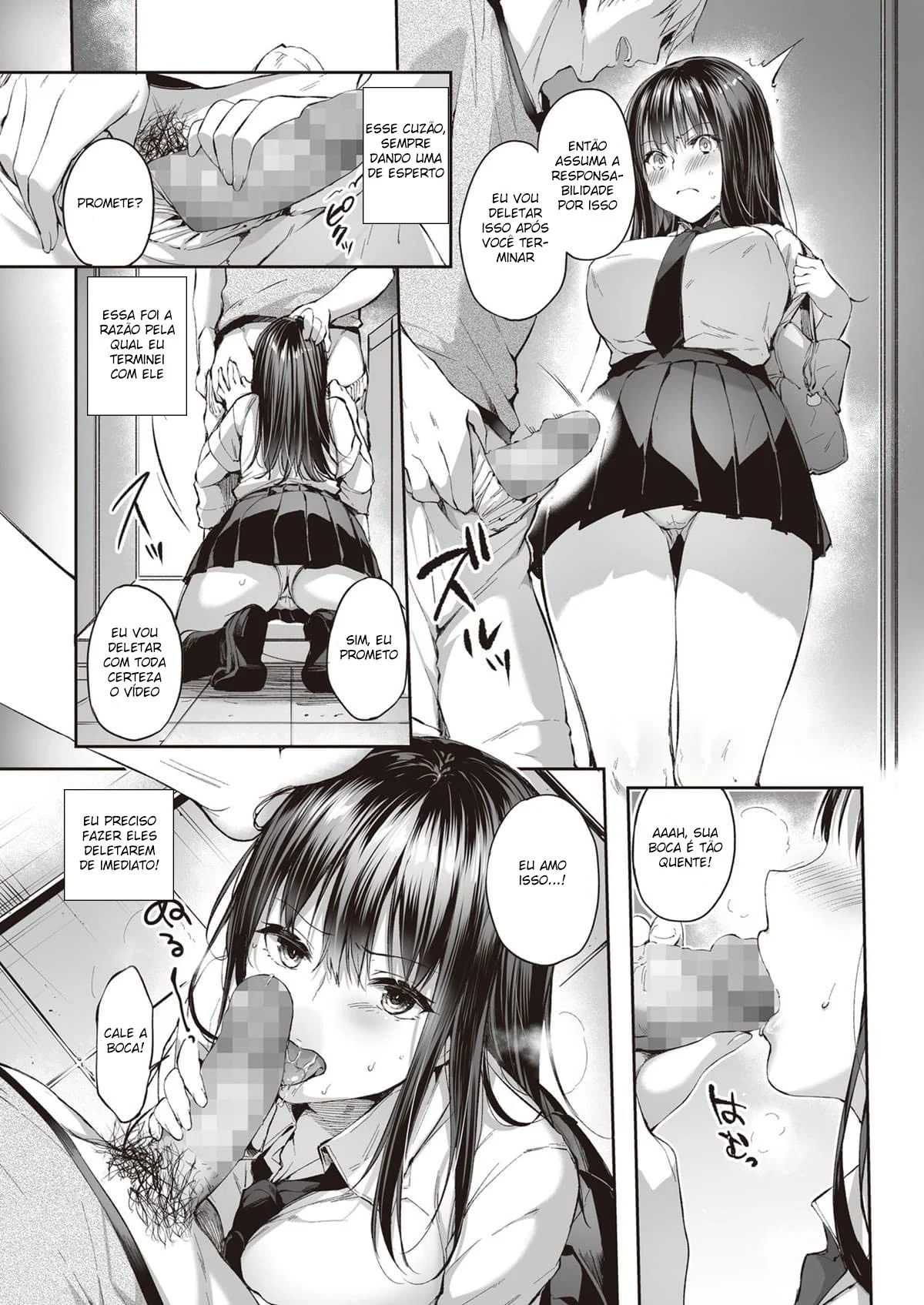 Chantageando a novinha gostosa