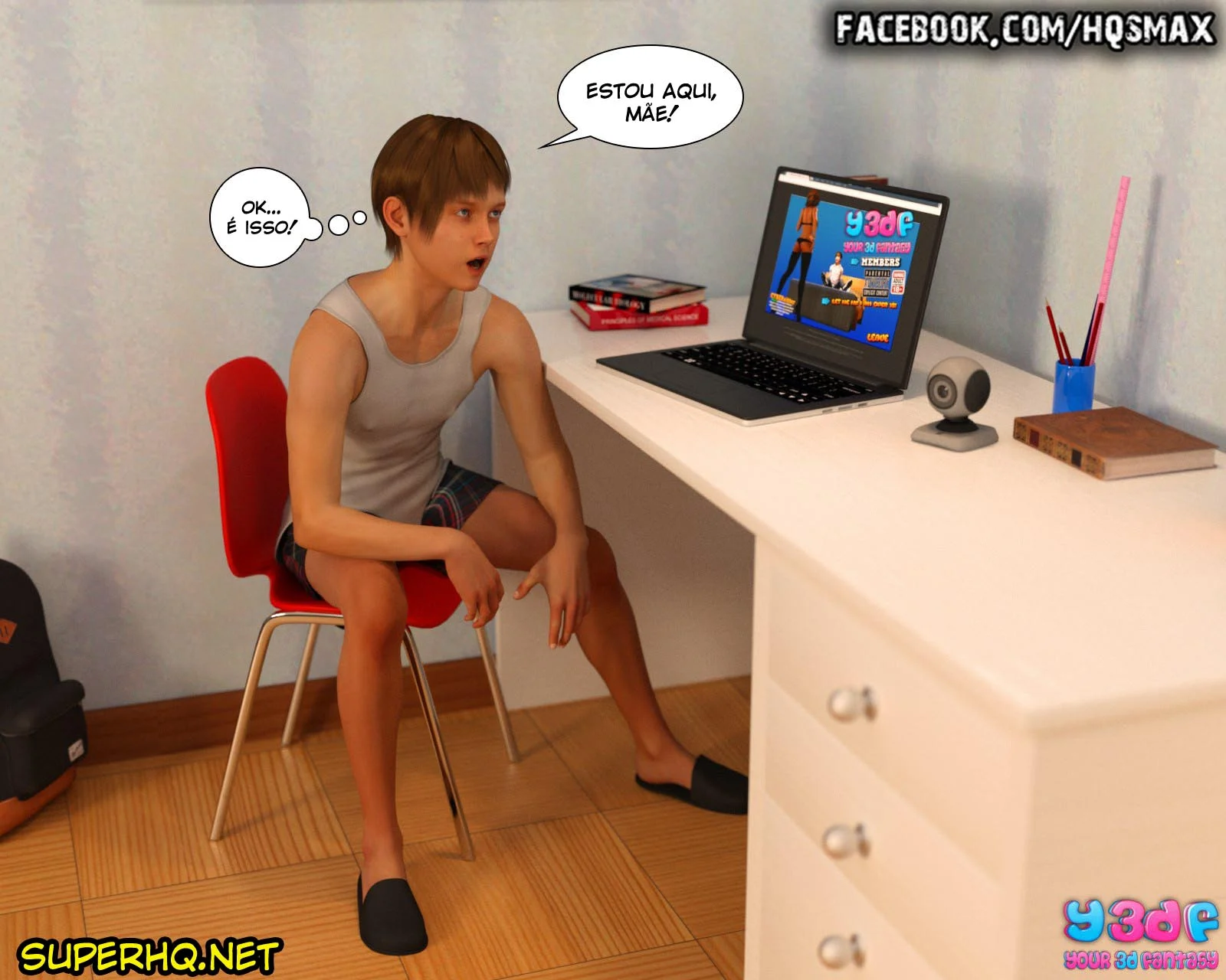 Arquivos quadrinhos porno 3D – Bad Boss 2