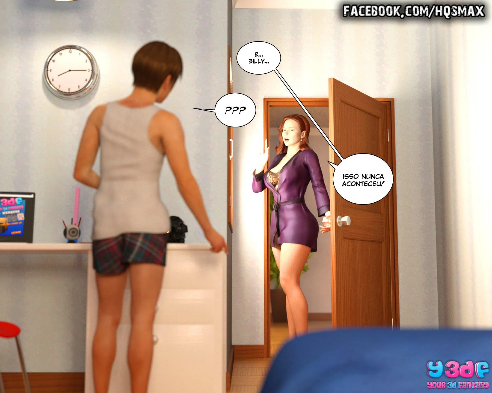 Arquivos quadrinhos porno 3D – Bad Boss 2