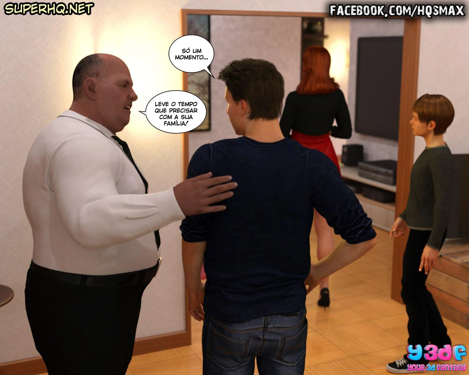 Arquivos quadrinhos porno 3D – Bad Boss 2