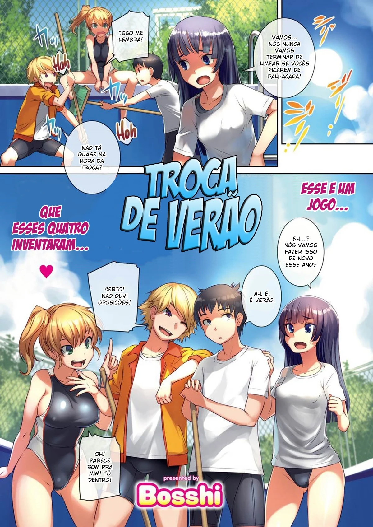 Baixar Hentai gratis: Troca de Verão
